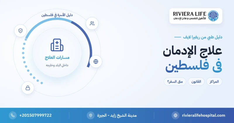 علاج الإدمان في فلسطين — ريفيرا لايف
