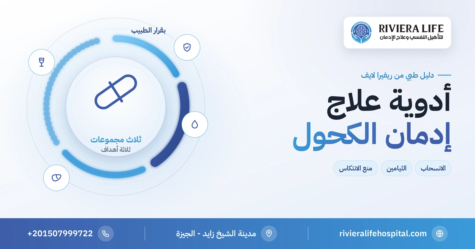 أدوية علاج إدمان الكحول: أدوية الانسحاب ومنع الانتكاس والثيامين 2 أدوية علاج إدمان الكحول: الانسحاب ومنع الانتكاس والثيامين — ريفيرا لايف
