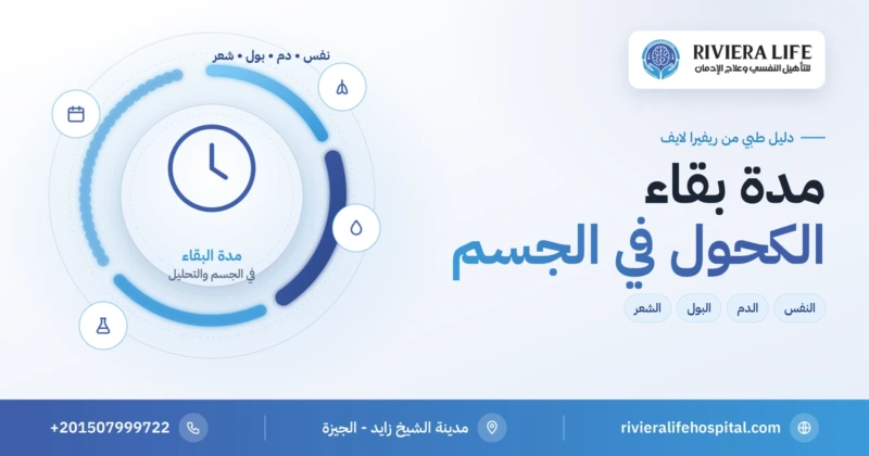 مدة بقاء الكحول في الجسم والدم والبول والتحاليل — ريفيرا لايف
