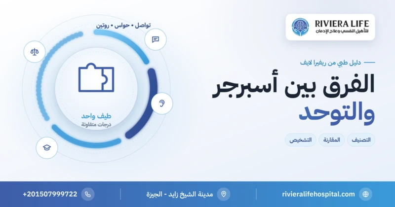الفرق بين أسبرجر والتوحد وكيف دُمج في طيف التوحد — ريفيرا لايف