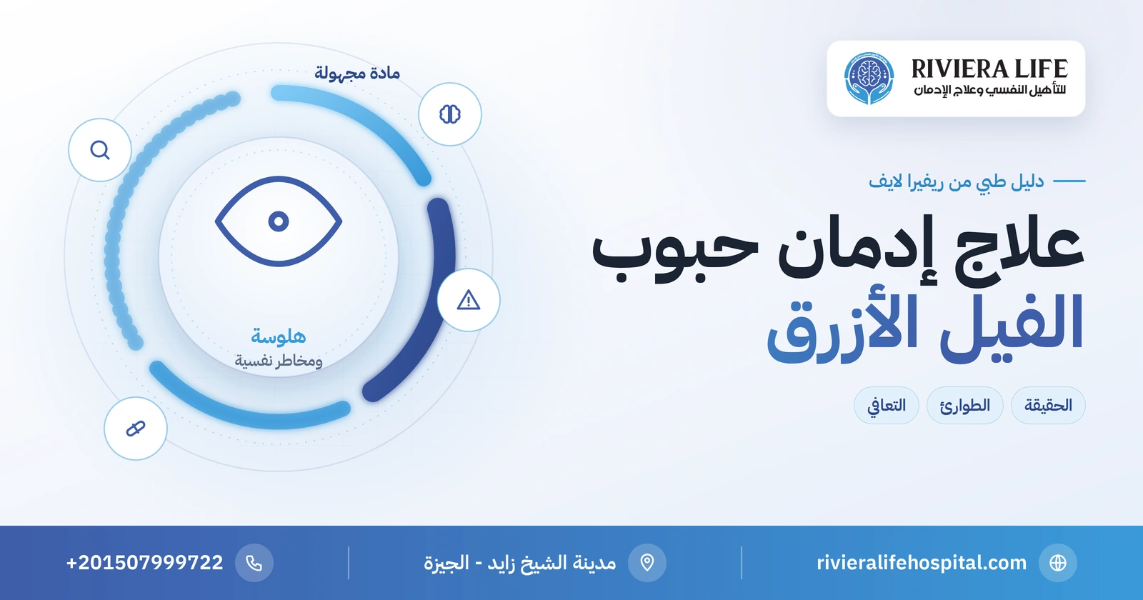 علاج إدمان حبوب الفيل الأزرق: الحقيقة والمخاطر والتعافي ومنع الانتكاس 2 علاج إدمان حبوب الفيل الأزرق ومخاطر حبوب الهلوسة — ريفيرا لايف