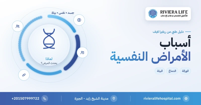 أسباب الأمراض النفسية: الوراثة والدماغ والتجارب والبيئة — ريفيرا لايف