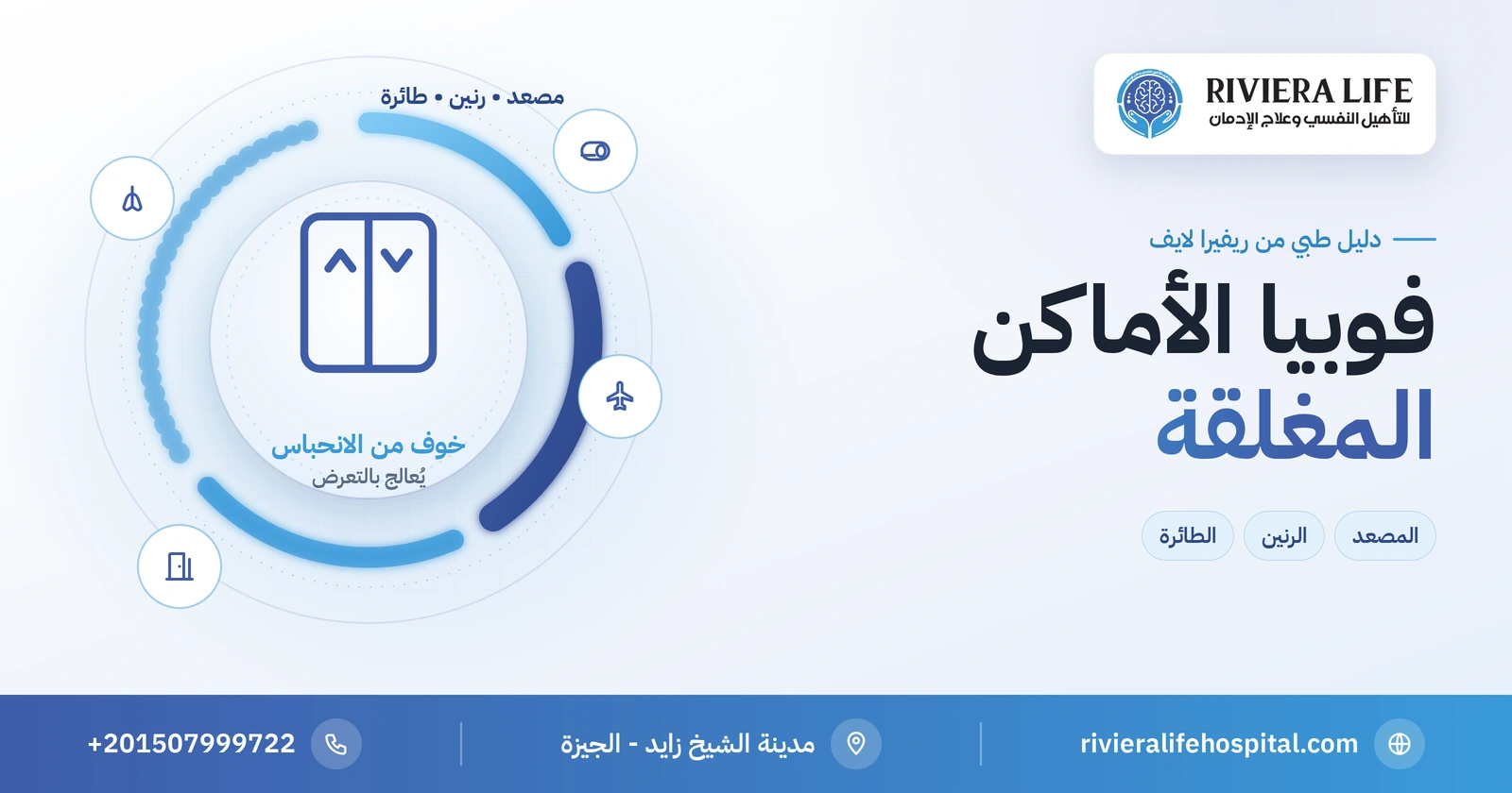 فوبيا الأماكن المغلقة: الخوف في المصعد والرنين والطائرة وعلاجه 2 فوبيا الأماكن المغلقة: الخوف في المصعد والرنين المغناطيسي والطائرة — ريفيرا لايف