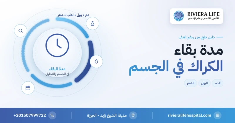 مدة بقاء الكراك في الجسم والتحليل — ريفيرا لايف