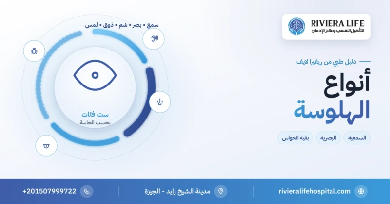 أنواع الهلوسة بحسب الحواس: السمعية والبصرية والشمية واللمسية — ريفيرا لايف