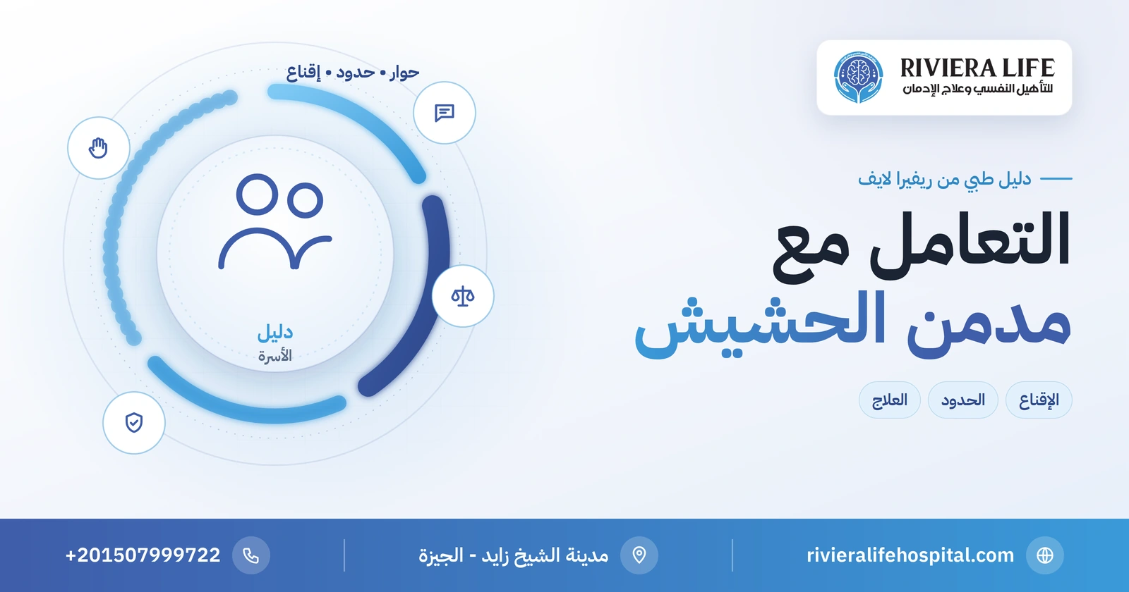 كيفية التعامل مع مدمن الحشيش وإقناعه بالعلاج: دليل الأسرة 2 كيفية التعامل مع مدمن الحشيش وإقناعه بالعلاج — دليل الأسرة من ريفيرا لايف