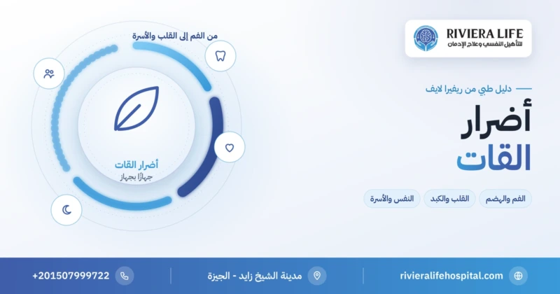 أضرار القات على أجهزة الجسم والنفس والأسرة — ريفيرا لايف