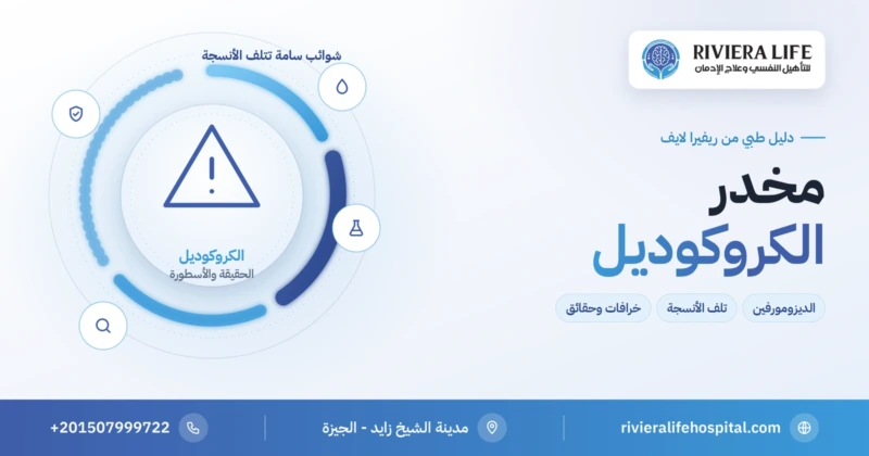 مخدر الكروكوديل الديزومورفين وتلف الأنسجة بين الحقيقة والأسطورة — ريفيرا لايف