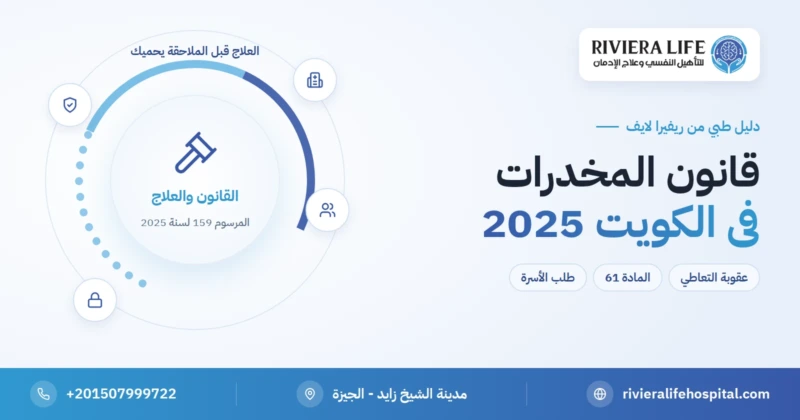 عقوبة المخدرات في الكويت والعلاج الطوعي وفق قانون 2025 — ريفيرا لايف