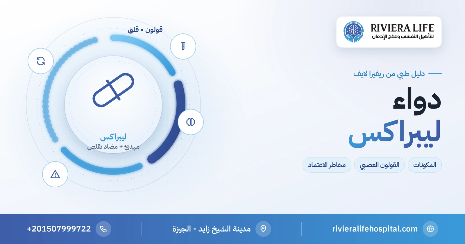 دواء ليبراكس: مكوناته واستخدامه للقولون ومخاطر الاعتماد 2 دواء ليبراكس: مهدئ مع مضاد تقلص للقولون ومخاطر الاعتماد — ريفيرا لايف