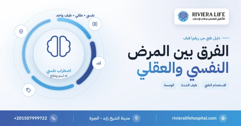 الفرق بين المرض النفسي والعقلي: طيف واحد من الاضطرابات النفسية — ريفيرا لايف