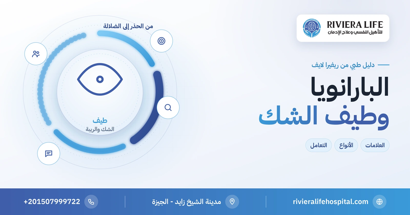 البارانويا: من الشك العابر إلى ضلالة الاضطهاد وطرق العلاج 2 البارانويا والشك المرضي وضلالة الاضطهاد — ريفيرا لايف