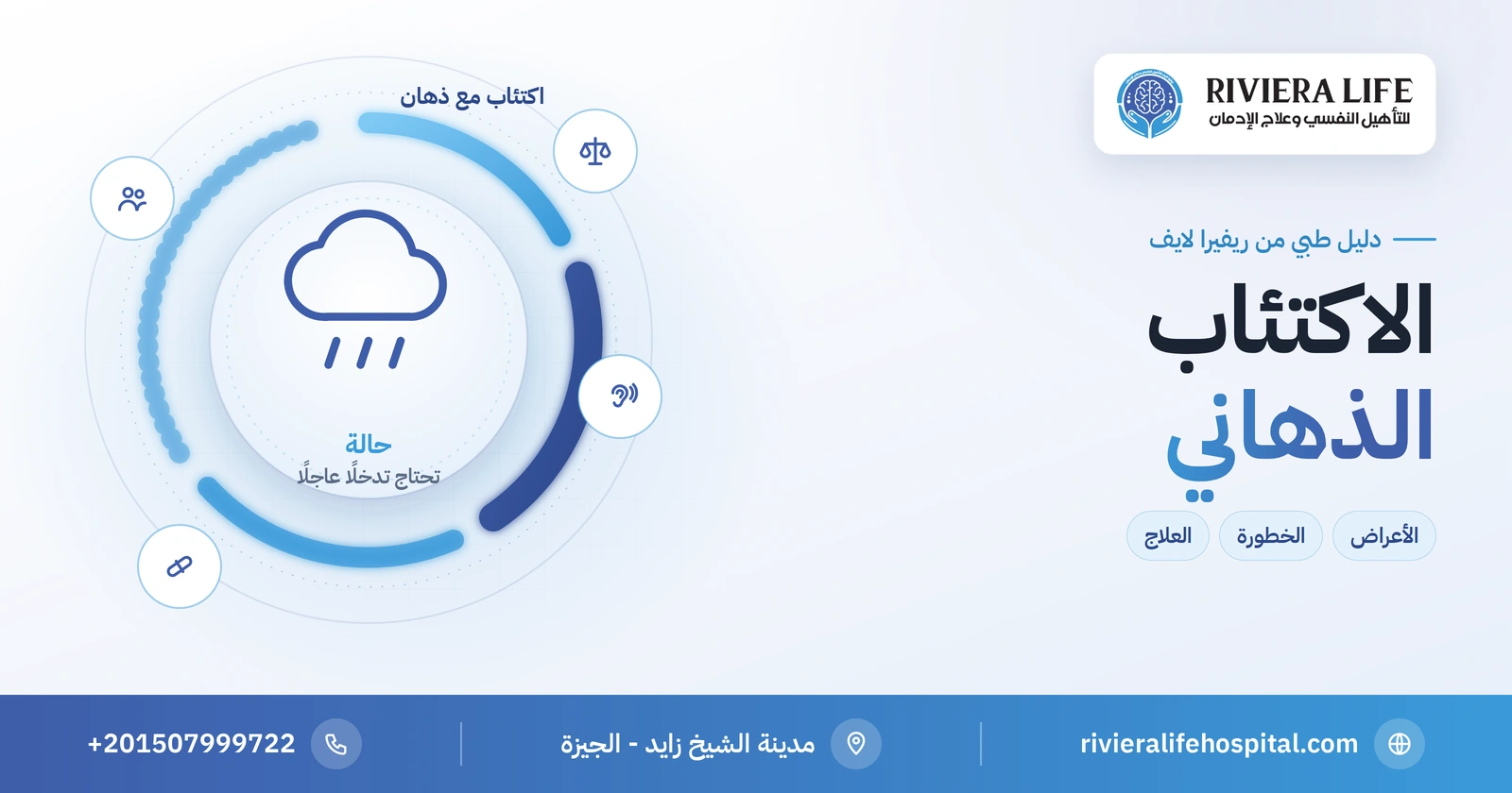 الاكتئاب الذهاني: الأعراض وضلالات الذنب والمرض وخطة العلاج 2 الاكتئاب الذهاني: الأعراض والخطورة والعلاج — ريفيرا لايف