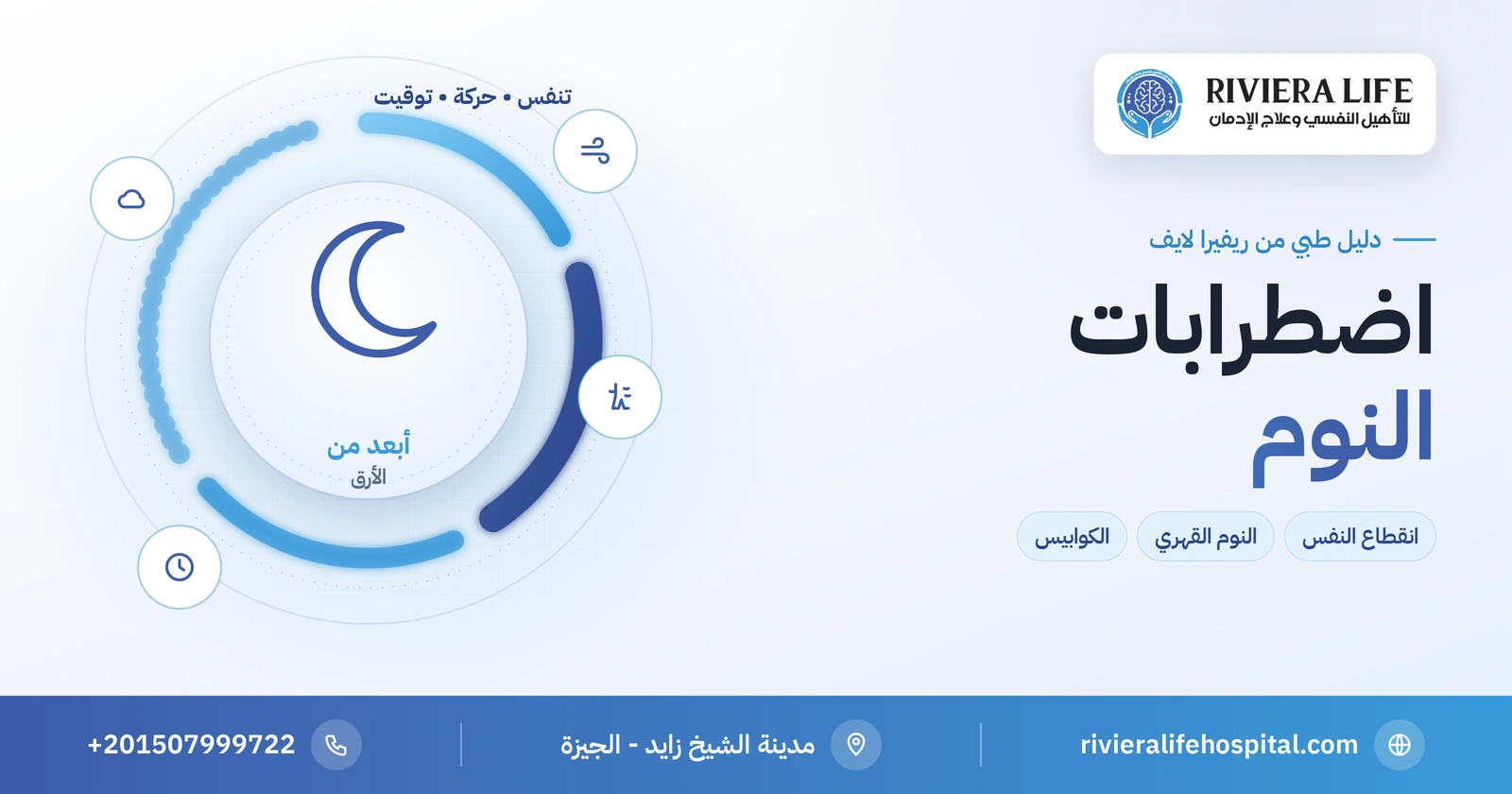 اضطرابات النوم: أنواعها وعلاماتها ومتى تزور طبيب النوم أو النفسي 2 اضطرابات النوم: انقطاع النفس والنوم القهري وتململ الساقين والباراسومنيا — ريفيرا لايف