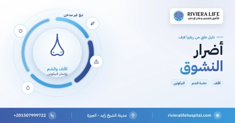أضرار النشوق على الأنف وحاسة الشم — ريفيرا لايف