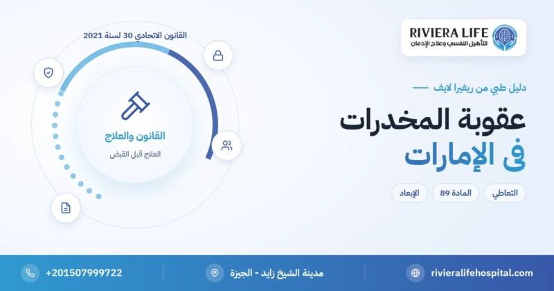 عقوبة المخدرات في الإمارات والعلاج الطوعي دون دعوى — ريفيرا لايف